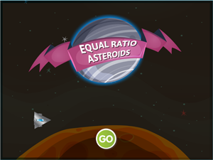 Equal Ratio Asteroids 